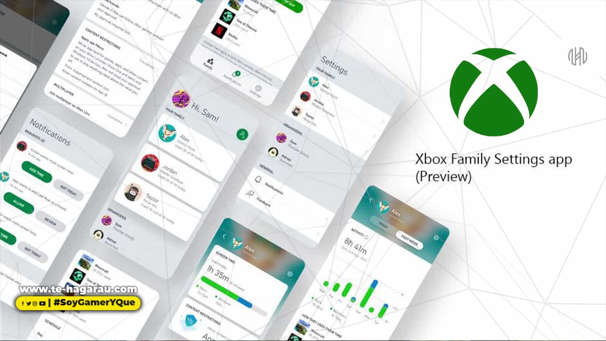 Xbox Family Settings, un app para controlar la consola desde el