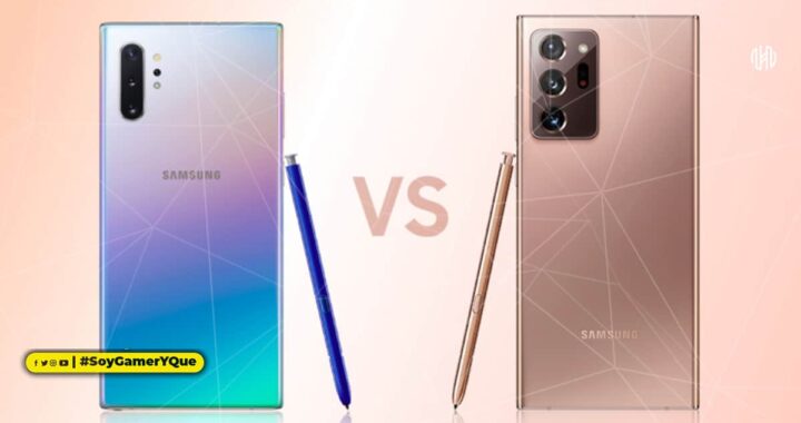 Comparación de especificaciones: el Galaxy Note20 Ultra frente al Galaxy Note10+
