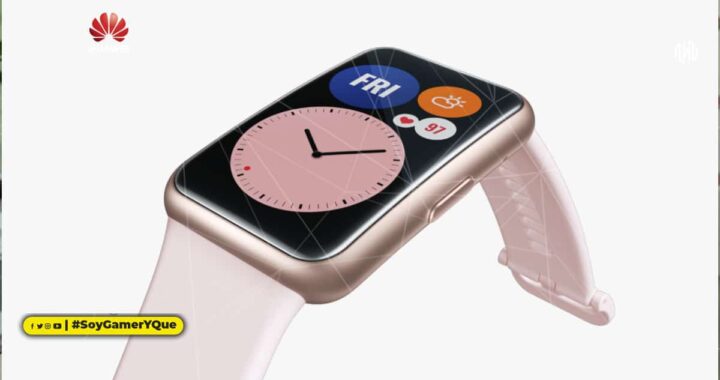 El HUAWEI WATCH FIT combina una poderosa batería en un cuerpo pequeño