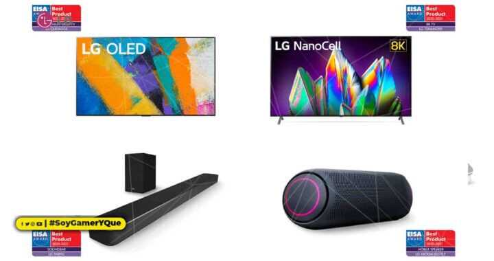 PRODUCTOS DE AUDIO Y TV LÍDERES EN LA INDUSTRIA DE LG GANA A LO GRANDE EN LOS PREMIOS EISA 2020