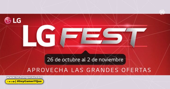 LG te invita a disfrutar de su promoción “LG FEST” con descuentos especiales y atractivas promociones.