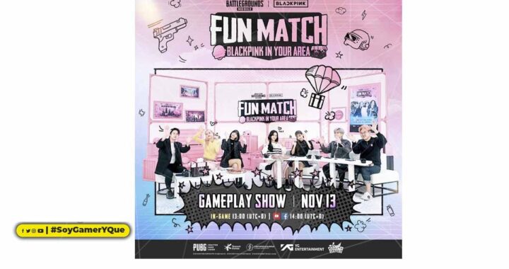 BLACKPINK llega a PUBG MOBILE para un “Fun Match” con transmisión exclusiva el 13 de Noviembre
