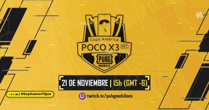 PUBG MOBILE realizará Copa América PocoX3 en colaboración con Twitch y Xiaomi