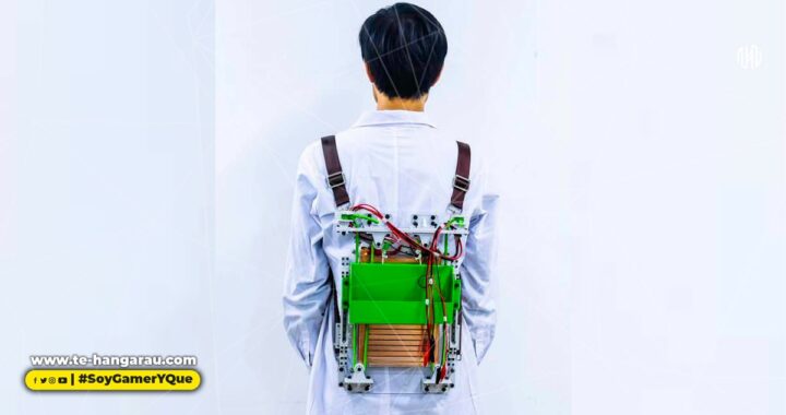 Generar electricidad al caminar gracias a una mochila especial