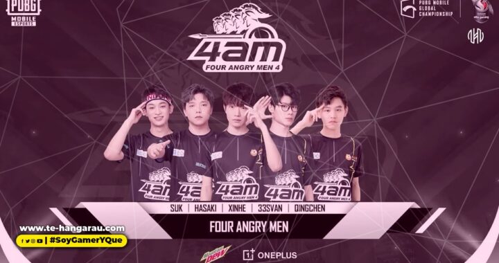 PUBG GLOBAL INVITATIONAL.S: Four Angry Men, de China, gana la 2ª Weekly Final