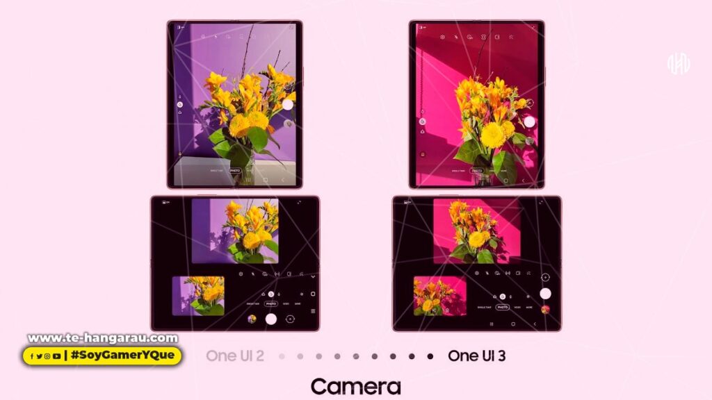 Modo Flex del Galaxy Z Fold2