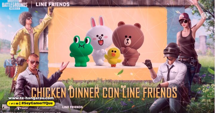 PUBG MOBILE se asocia con la marca global de personajes LINE FRIENDS