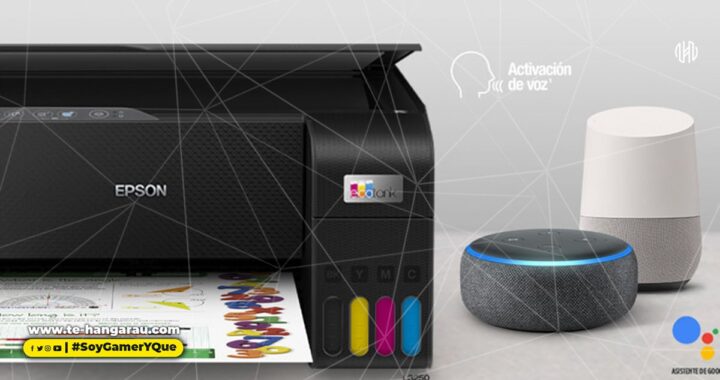 Epson lanza impresora con activación de voz