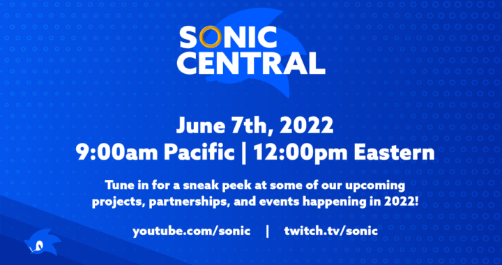 SEGA anuncia su evento virtual «Sonic Central” el 7 de junio