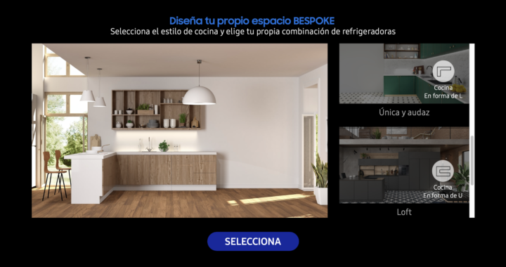 Dale color a tu cocina con las refrigeradoras Bespoke