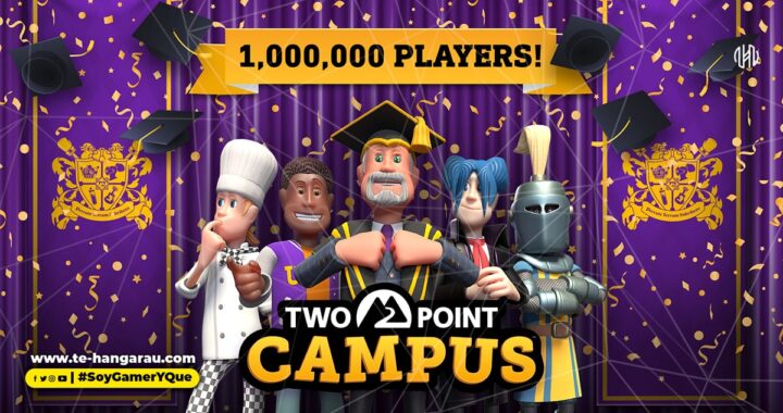 Two Point Campus alcanza un millón de jugadores apenas dos semanas después de su lanzamiento