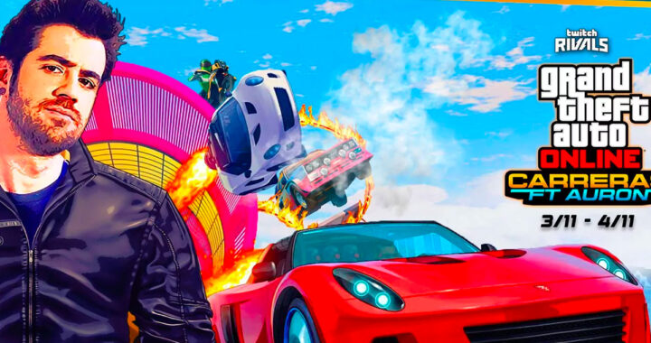 Auronplay presenta su propio Twitch Rivals: Carreras en GTA V con premios de 100.000 dólares