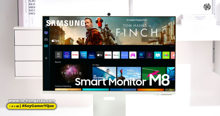 El nuevo Smart Monitor M8 es un eficiente aliado para el trabajo, el estudio y el entretenimiento
