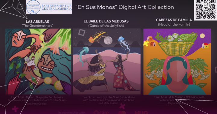 Partnership for Central America lanza su primera Colección de Arte Digital  con Mastercard, CARE y HUG