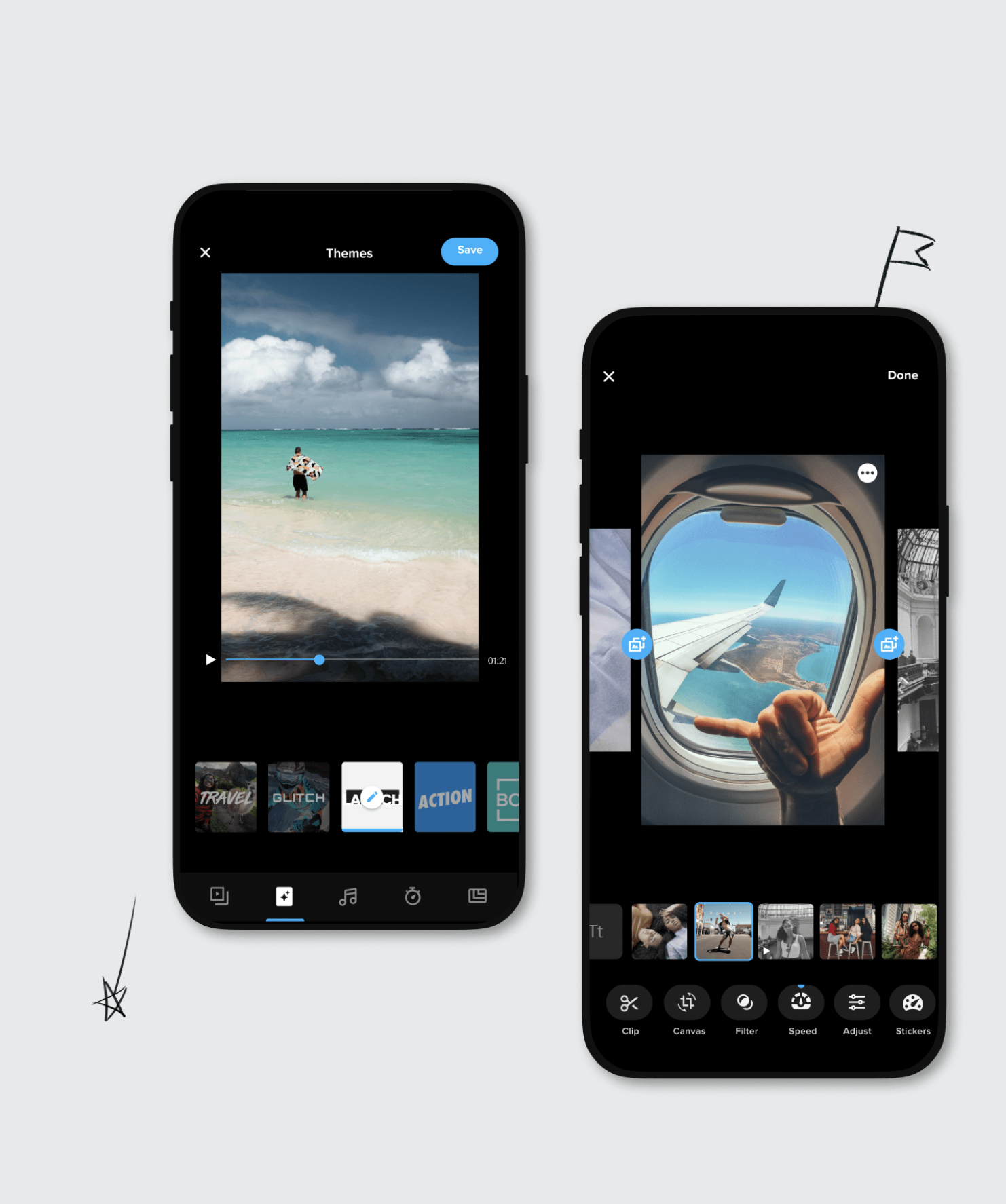 Crea increíbles vídeos automáticamente en segundos