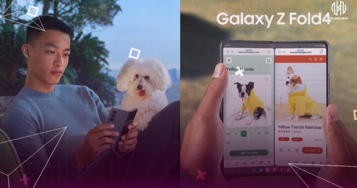 Galaxy Z Fold4 5G: descubre cómo acceder a tres aplicaciones simultáneamente en una misma pantalla