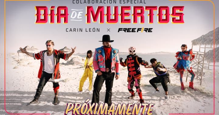 Carin León anuncia colaboración especial con Garena Free Fire, como embajador de Día de Muertos 2023