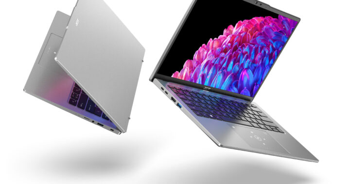 Acer presenta nuevas PC Swift Go AI con procesadores Intel Core Ultra 