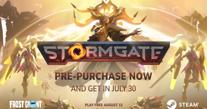El juego Stormgate entra en Acceso Anticipado en Steam el 13 de agosto