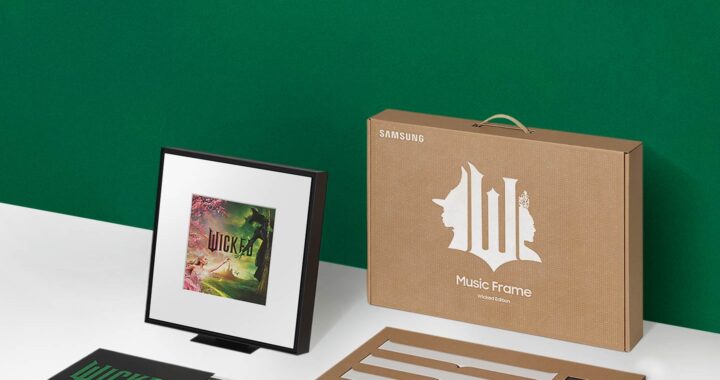Samsung Electronics presenta  la edición especial Music Frame WICKED