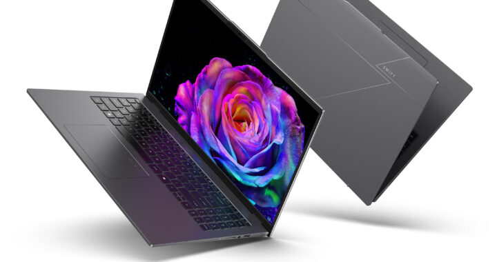 Las nuevas laptops Swift Go y Aspire Vero 16 de Acer incorporan los nuevos procesadores Intel Core Ultra Serie 200H y diseños sostenibles