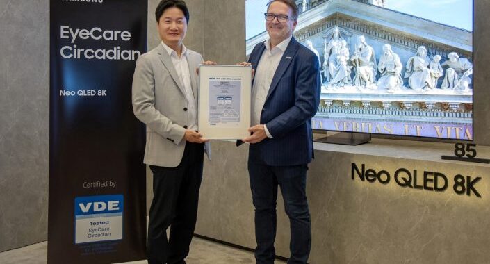 Samsung recibe Certificación de VDE para sus Smart TVs Neo QLED y Lifestyle