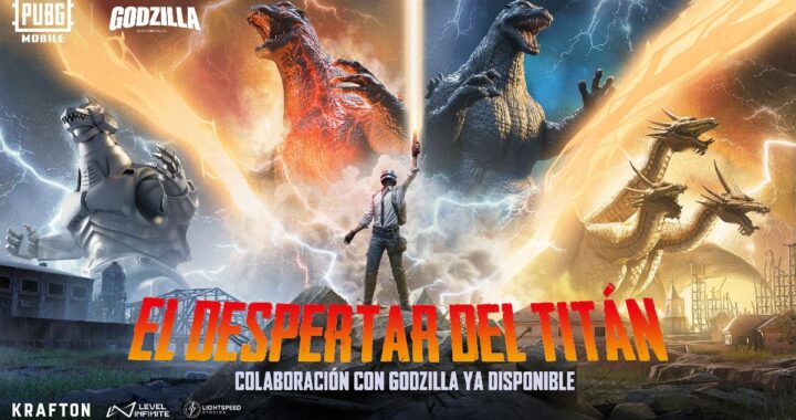 PUBG MOBILE despierta al Rey de los Monstruos en una colaboración épica junto a Godzilla