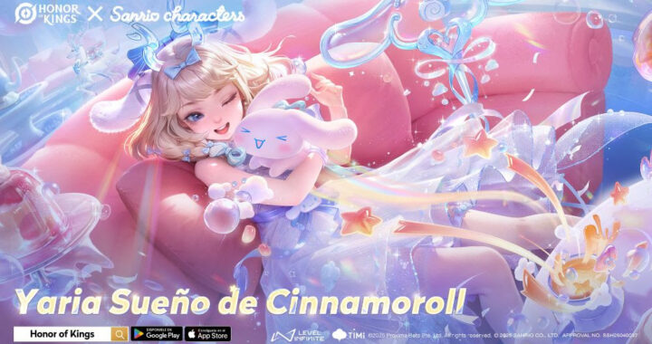Prepárate para dar rienda suelta a tu felicidad: Honor of Kings y los personajes de Sanrio se unen para ofrecer aspectos exclusivos y mucho más