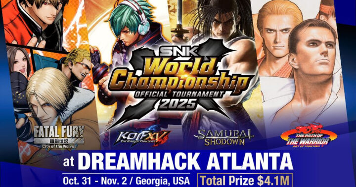 SNK revela más detalles del SNK World Championship 2025 ¡Más de 4 millones en premios!
