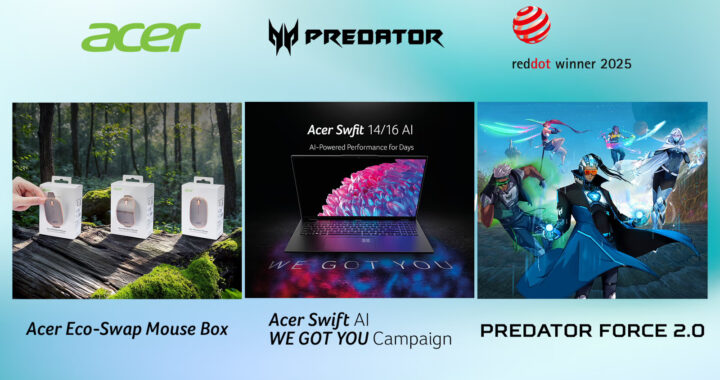 Acer gana los premios Red Dot Brand & Communication Design Awards 2025