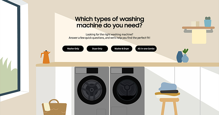 ¿Dudas sobre cuál lavadora comprar? Ahora tienes una app que te ayuda a escoger la ideal