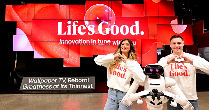 LG ELECTRONICS MUESTRA LA INTELIGENCIA AFECTIVA EN ACCIÓN EN EL CES 2026