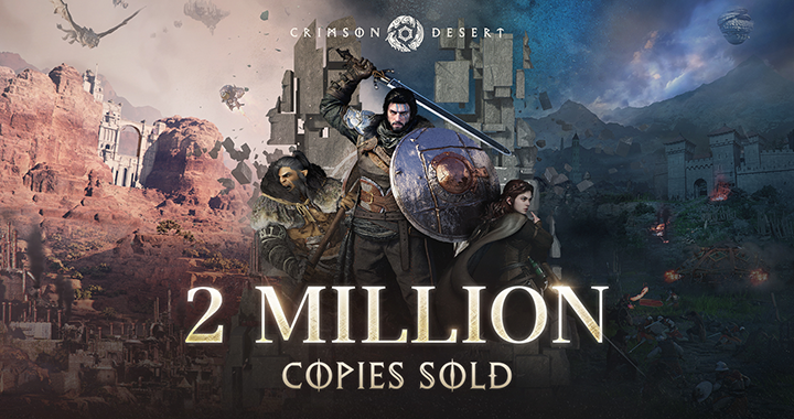 ¡Pearl Abyss anunció que Crimson Desert ha superado los 2 millones de copias vendidas