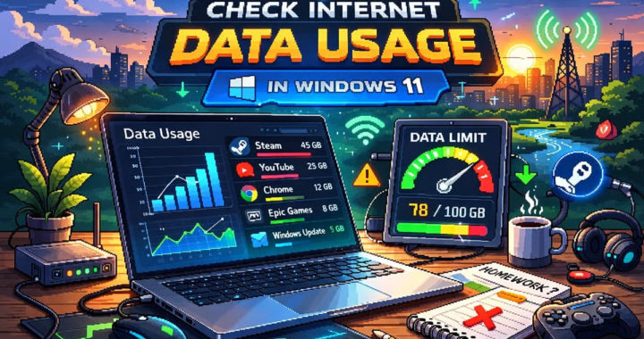 Internet bajo control: cómo supervisar y limitar el uso de datos en Windows 11